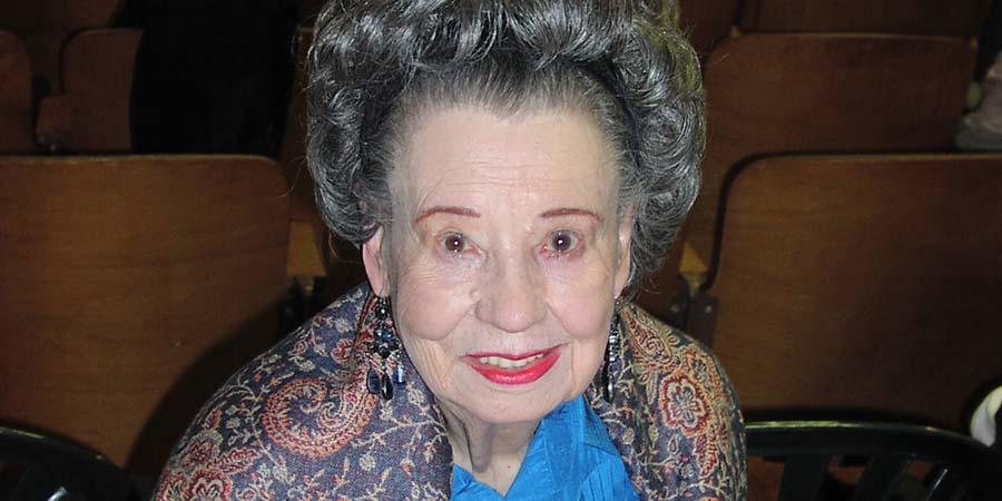 Baby-Peggy, centenaire, a été actrice dans le passé et écrit désormais des livres. © Gazebo / Wikipédia