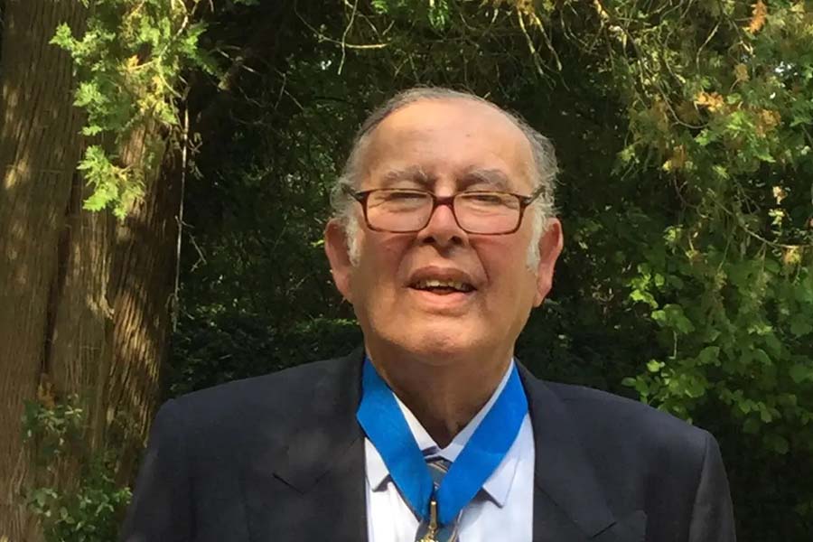A 77 ans, Michel est le doyen du baccalauréat 2019. © Michel B.
