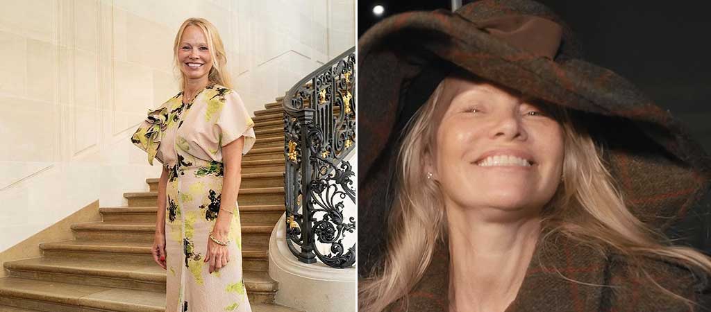 Pamela Anderson s'est affichée sans maquillage à la Fashion Week parisienne. © Instagram Pamela Anderson
